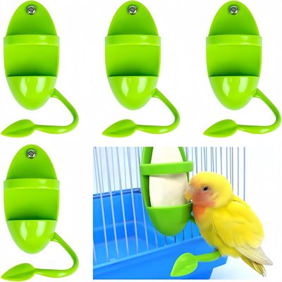 ZooVenture Lot Quatre Mangeoires En Os De Seiche Pour Oiseaux