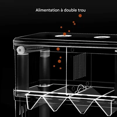 ZooVenture Boîte D'élevage Double Couche Pour Poissons Crevettes
