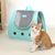 FurryFusion Sac à dos pliable pour chat