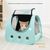 FurryFusion Sac à dos pliable pour chat