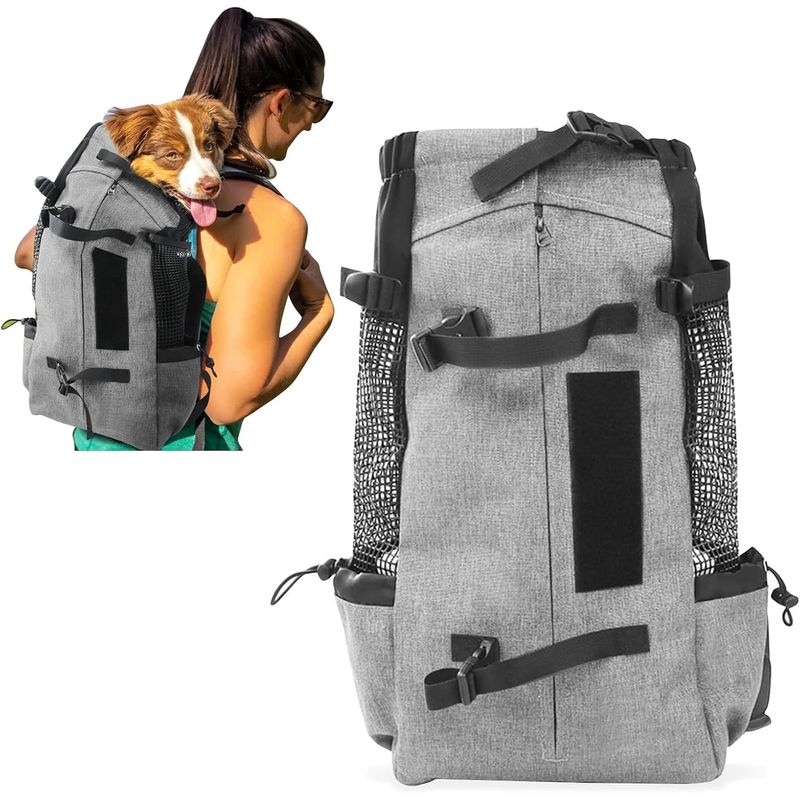 UAMLY Sac de transport respirant pour chien pour la randonnée