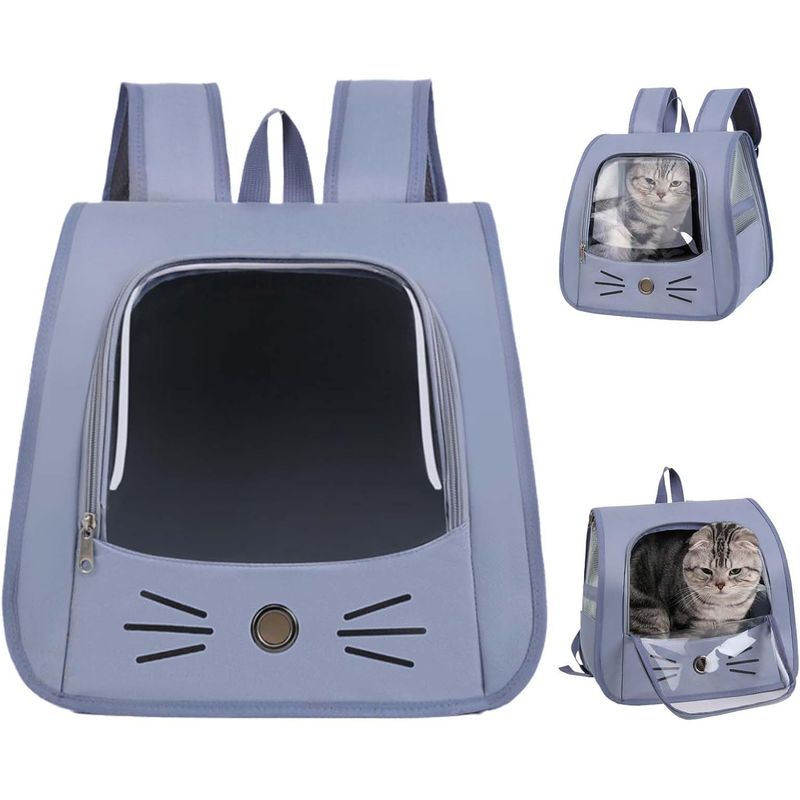 UAMLY Sac à dos pliable pour chat