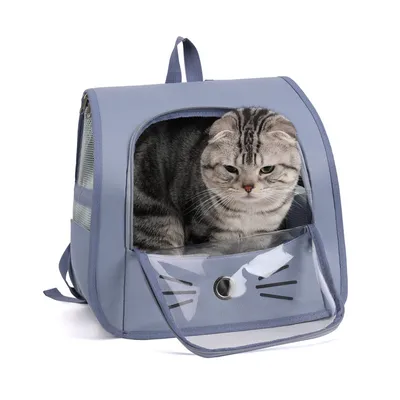 UAMLY Sac à dos pliable pour chat