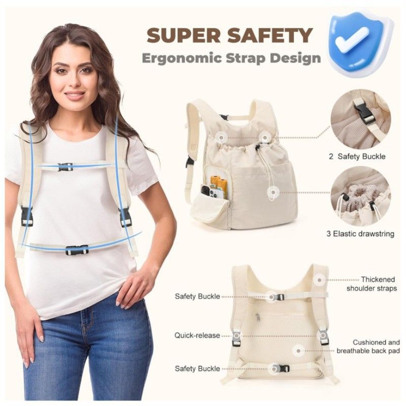 UAMLY Sac à dos pour chien avant