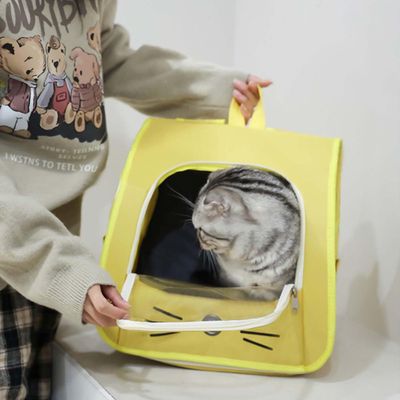 UAMLY Mochila plegable para gatos