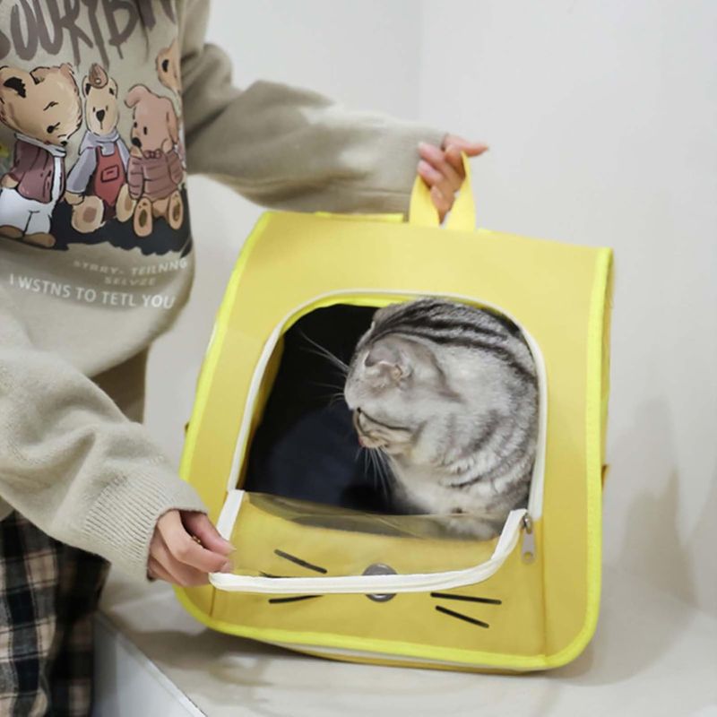 UAMLY Sac à dos pliable pour chat