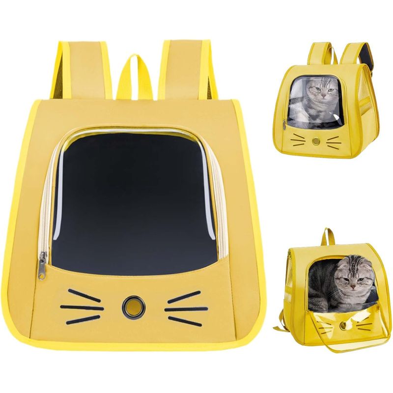 UAMLY Sac à dos pliable pour chat