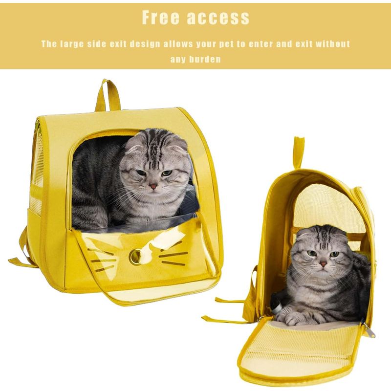 UAMLY Sac à dos pliable pour chat