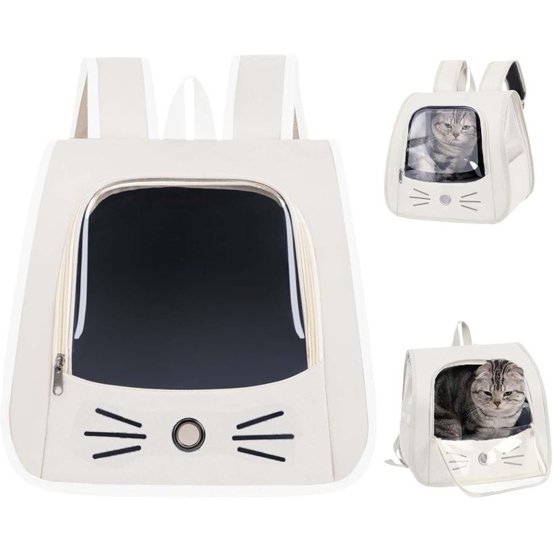 UAMLY Sac à dos pliable pour chat
