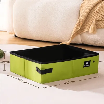 IntiMeg Boîte à litière pliable pour chats