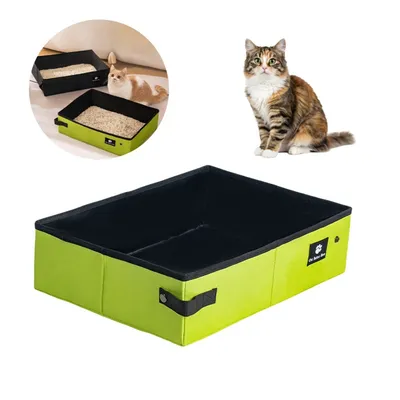 IntiMeg Boîte à litière pliable pour chats