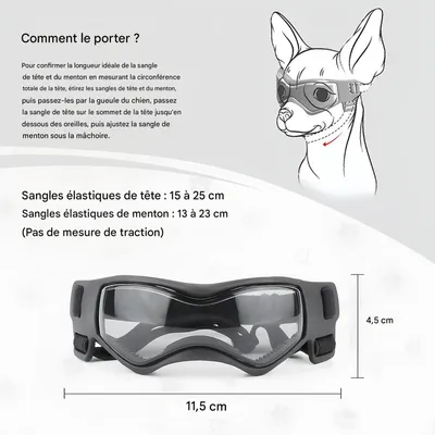 FurryFusion Sonnenbrillen für Hunde FurryFusion Sonnenbrillen für Hunde