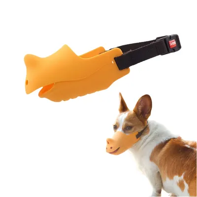 FurryFusion Muselière pour chien en forme de rhinocéros FurryFusion Muselière pour chien en forme de rhinocéros