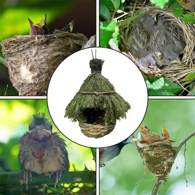 IntiMeg Nid en paille tissé à la main