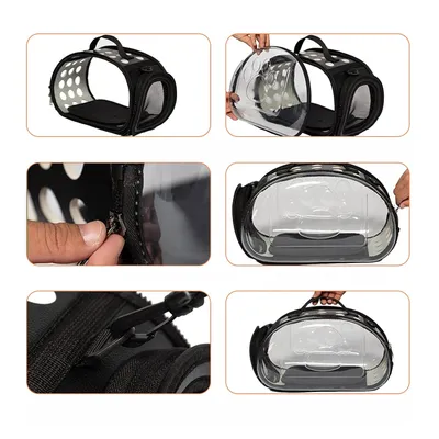 UAMLY Sac de transport respirant pour chat