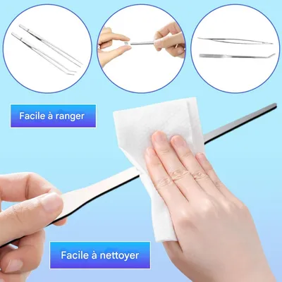 ZooVenture Lot Deux Pinces En Acier Inoxydable 48 Cm Pour Plantes