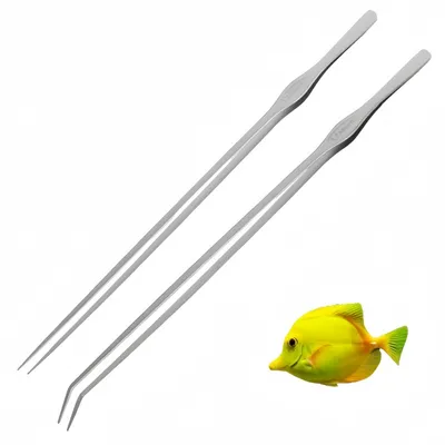 ZooVenture Lot Deux Pinces En Acier Inoxydable 48 Cm Pour Plantes