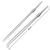 ZooVenture Lot Deux Pinces En Acier Inoxydable 48 Cm Pour Plantes