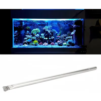 ZooVenture Brosse A Algues En Acier Inoxydable 304 Pour Aquarium ZooVenture Brosse A Algues En Acier Inoxydable 304 Pour Aquarium