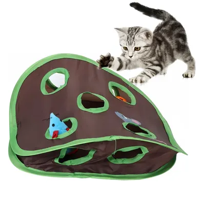 IntiMeg Jouet de chat à 9 trous