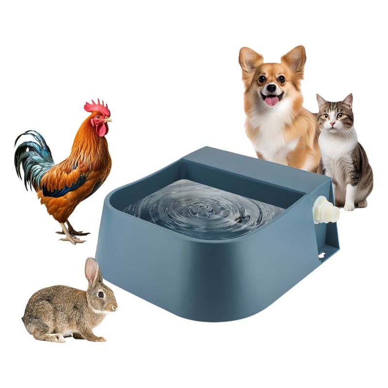 FurryFusion Fontaine à eau automatique pour animaux de compagnie