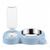 UAMLY Eau potable pour chat et bol en acier inoxydable