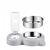 UAMLY Eau potable pour chat et bol en acier inoxydable