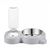 UAMLY Eau potable pour chat et bol en acier inoxydable