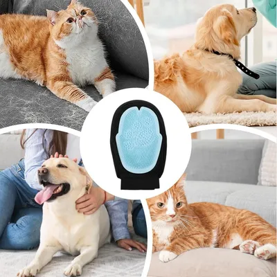 ZenPets Gants de bain pour chien