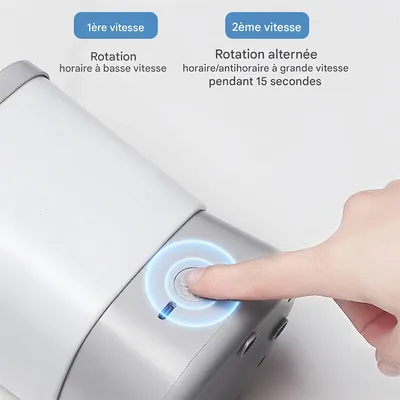 IntiMeg Nettoyeur de pattes électrique pour animaux de compagnie
