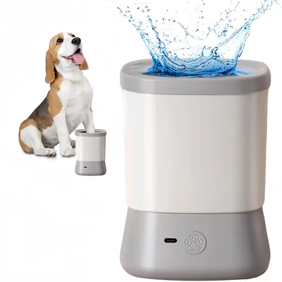 IntiMeg Tasse de lavage électrique des pattes pour animaux de compagnie IntiMeg Tasse de lavage électrique des pattes pour animaux de compagnie