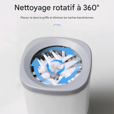 IntiMeg Tasse de lavage électrique des pattes pour animaux de compagnie
