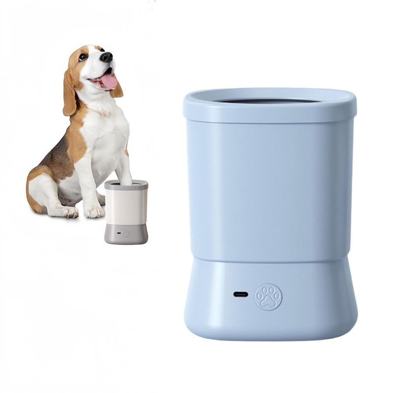 IntiMeg Tasse de lavage électrique des pattes pour animaux de compagnie