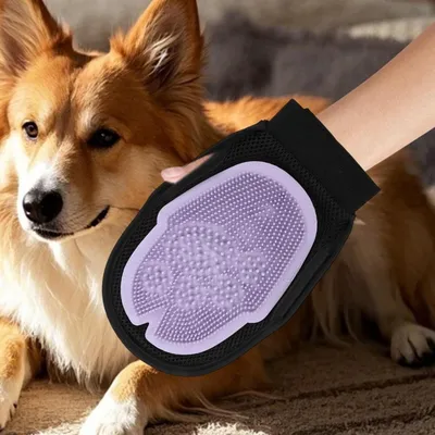 ZenPets Gants de bain pour chien