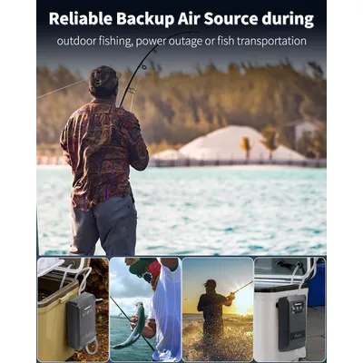 Air Tuyau d'Aération Portable Extérieur Oxygénation Poisson Bulleur