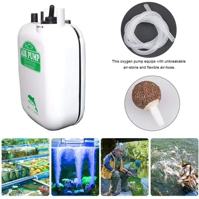 Portable Batterie Haute Puissance Pompe à air pour pêche