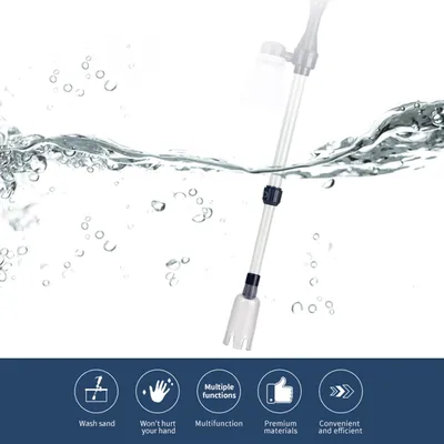 Nettoyeur électrique à gravier pour aquarium