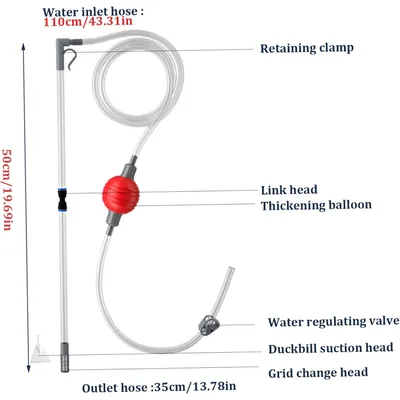 Nettoyeur de réservoir de Poisson