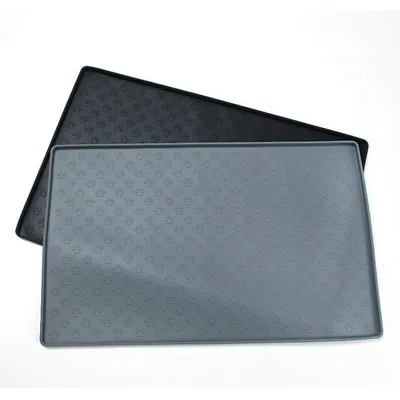 UAMLY Tapis en silicone pour chien pour la nourriture et l'eau