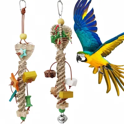 ZooVenture Jouet À Panier D'algues Coloré Pour Oiseaux