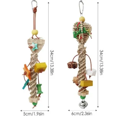 ZooVenture Jouet À Panier D'algues Coloré Pour Oiseaux