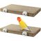 ZooVenture Perchoir Pour Perroquets 2 Pièces