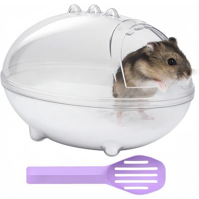 ZooVenture Bac À Sable Transparent Pour Hamster