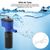 Pompe de filtration 3 en 1 pour aquarium220V