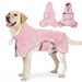 FurryFusion Robe de bain pour grand chien