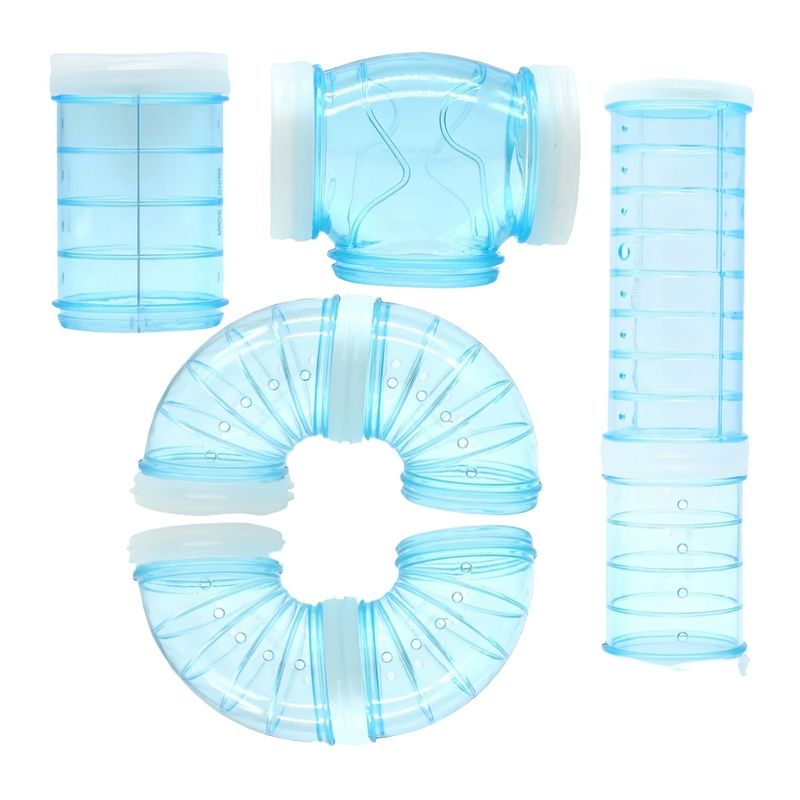 FurryFusion Kit de tuyaux DIY pour petits animaux