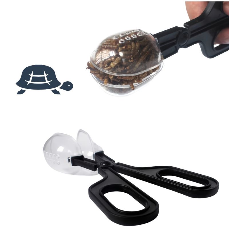 IntiMeg Pinces transparentes pour reptiles