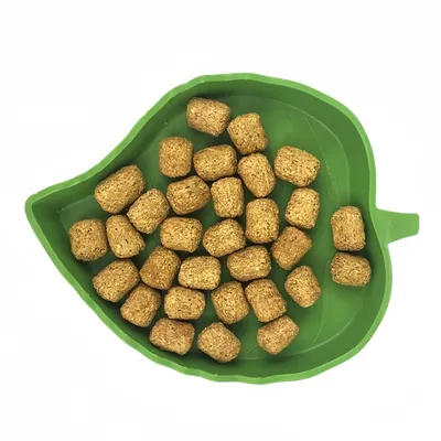 FurryFusion Mangeoire pour petits animaux en forme de feuille