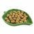 FurryFusion Mangeoire pour petits animaux en forme de feuille
