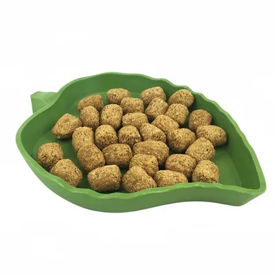 FurryFusion Mangeoire pour petits animaux en forme de feuille